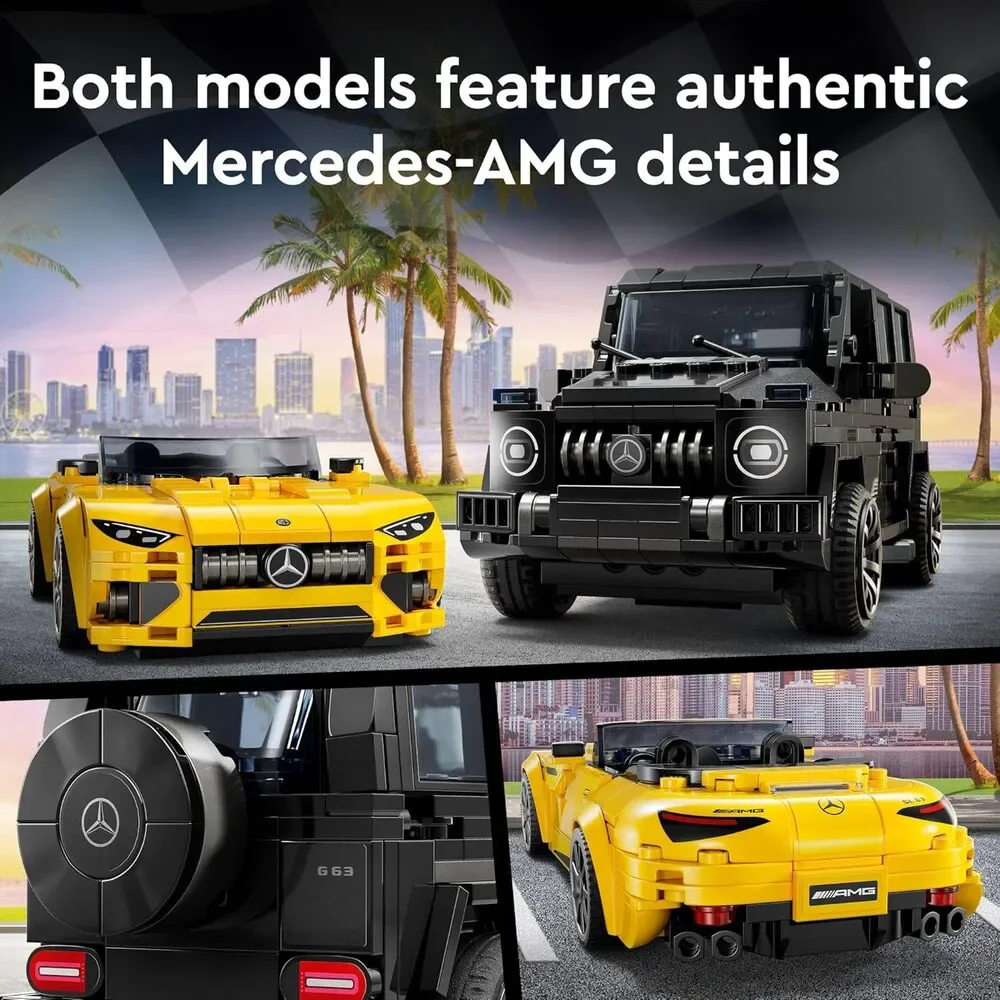 LEGO Speed Champions Mercedes-AMG G 63 & SL 63 Set 76924 NIB